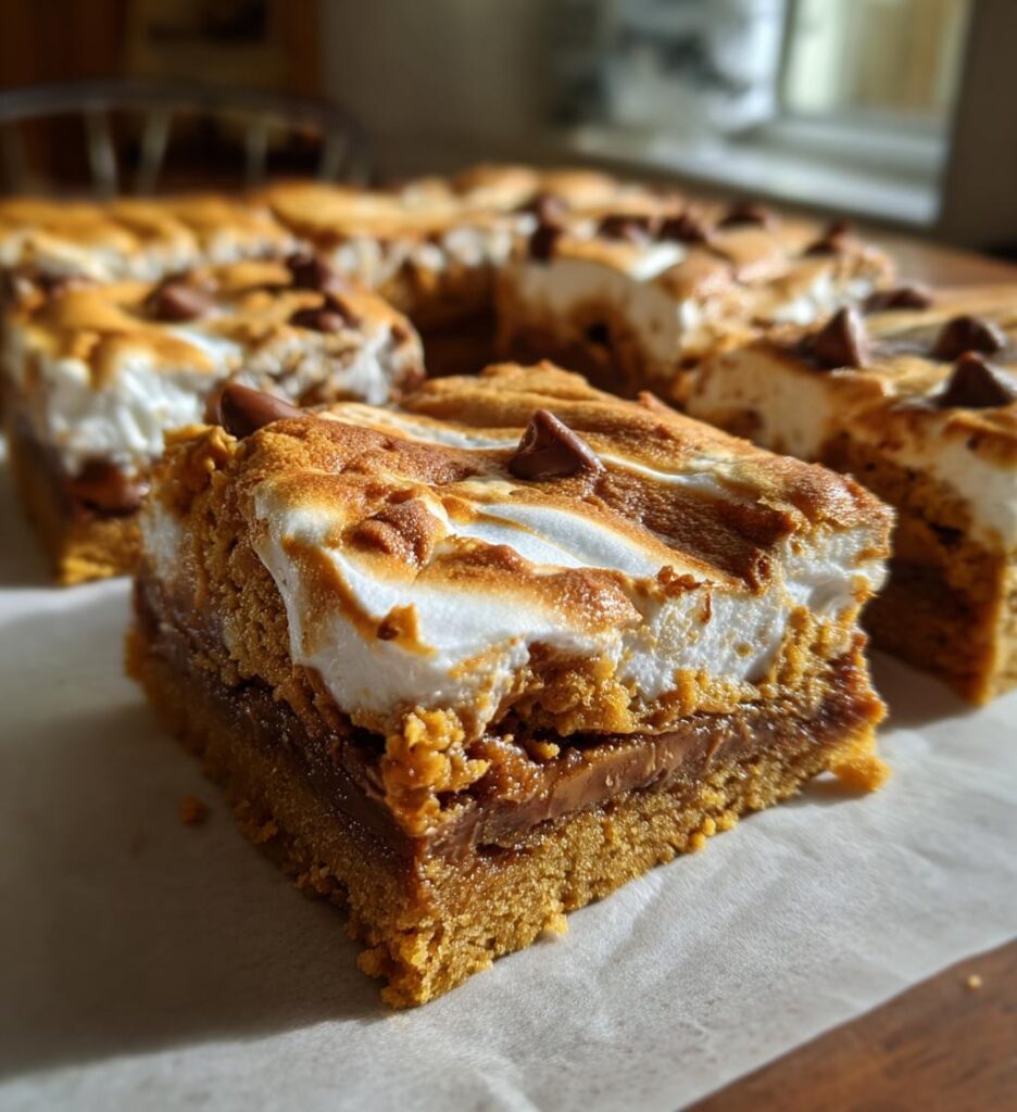 Fluffernutter Bars