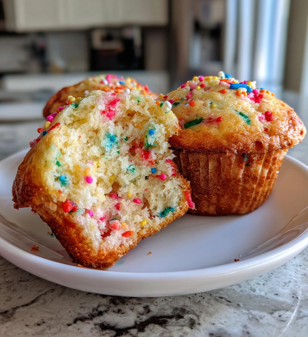 Funfetti Yogurt Muffins - detail 1