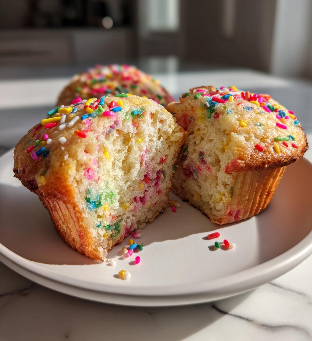 Funfetti Yogurt Muffins