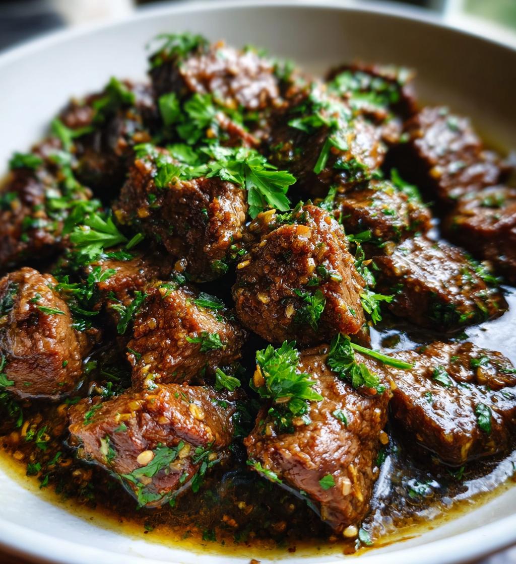 Garlic Butter Beef Bites