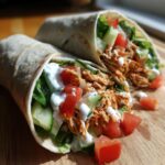 Garlic Chicken Wraps