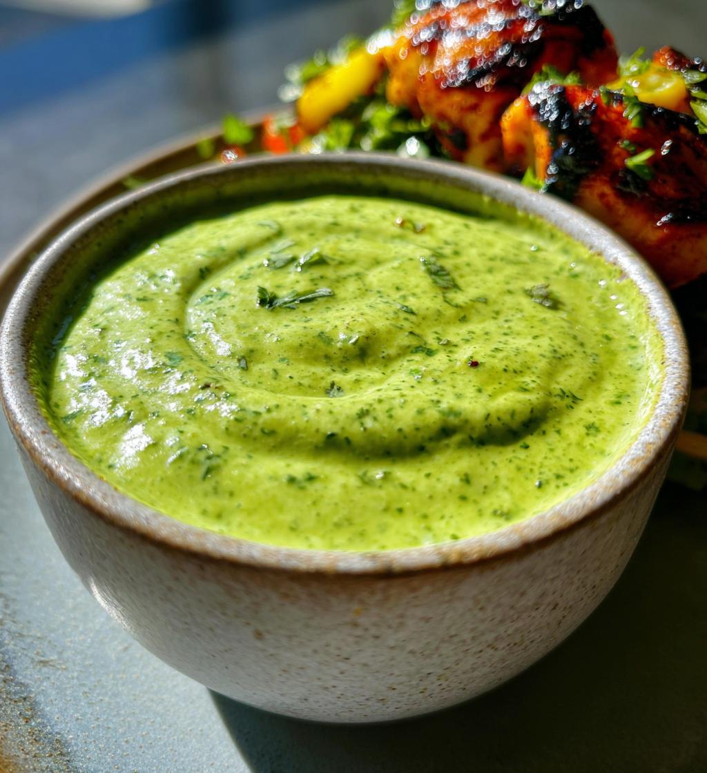 Garlic Lime Cilantro Sauce - detail 1