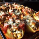 Garlic Mushroom Stuffed Shells
