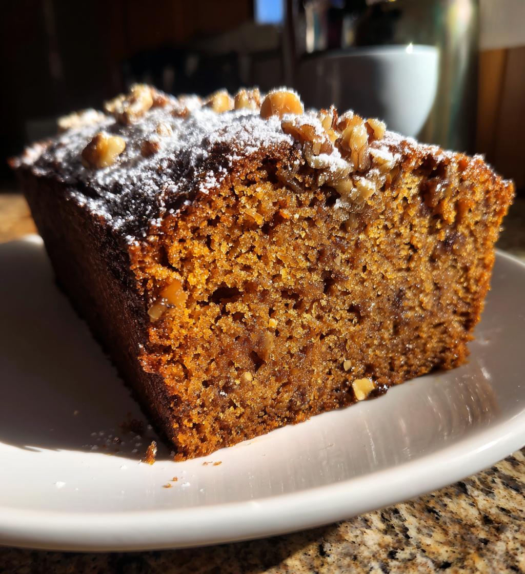 Gingerbread Coffee Cake - detail 1