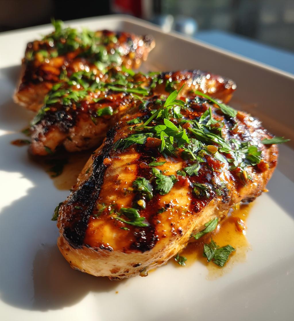 Grilled Chicken Garlic Sauce