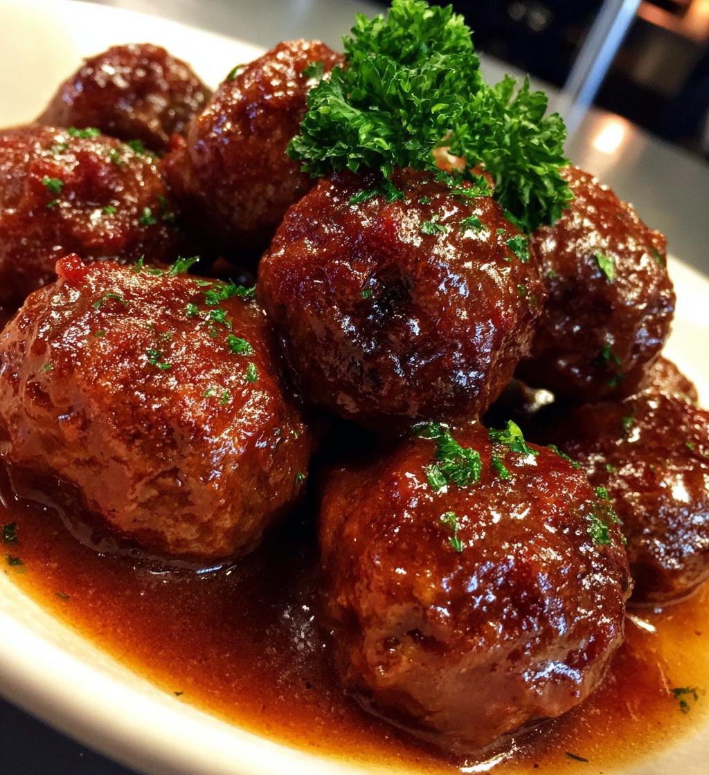 Ground Beef Meatballs Gravy - detail 1