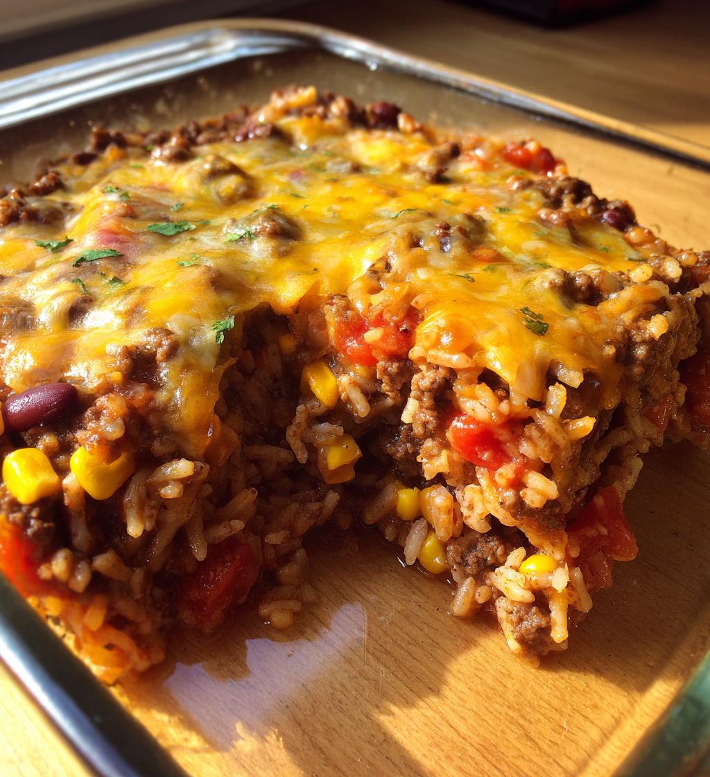 Ground Beef Rice Casserole - detail 1