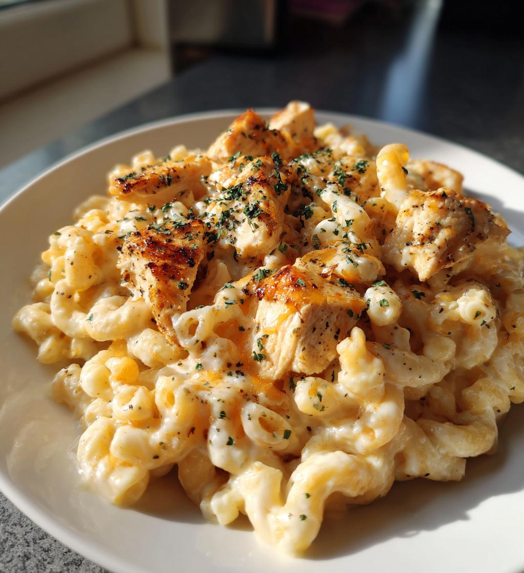 Honey Pepper Chicken Mac Cheese - detail 1