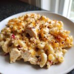 Honey Pepper Chicken Mac Cheese