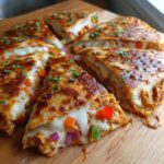 Hot Honey BBQ Chicken Quesadillas