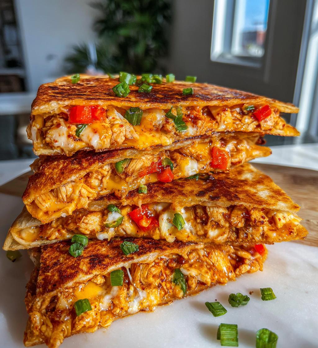 Hot Honey Chicken Quesadillas - detail 1