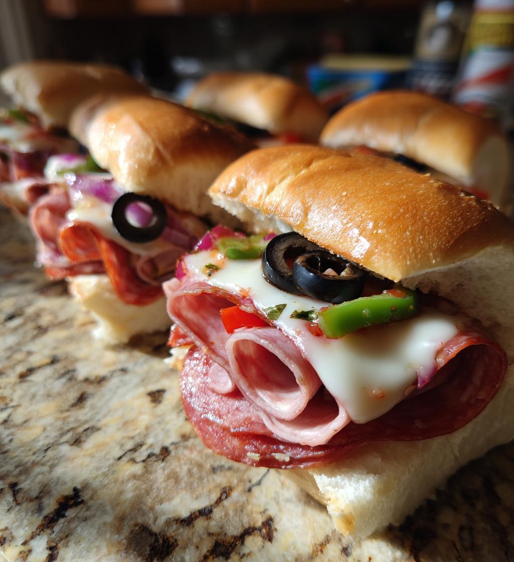 Italian Sub Sliders - detail 1