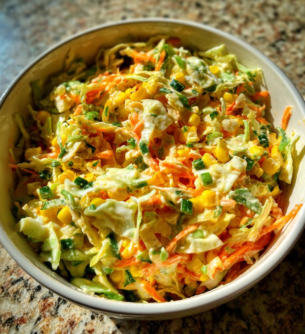 Jalapeno Corn Coleslaw - detail 1