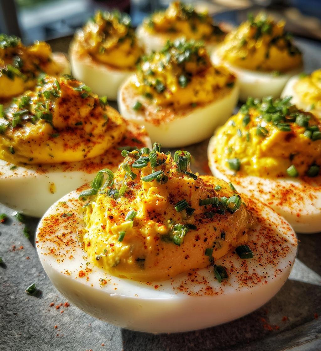 Jalapeno Deviled Eggs - detail 1