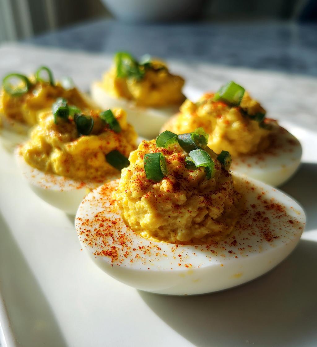 Jalapeno Deviled Eggs
