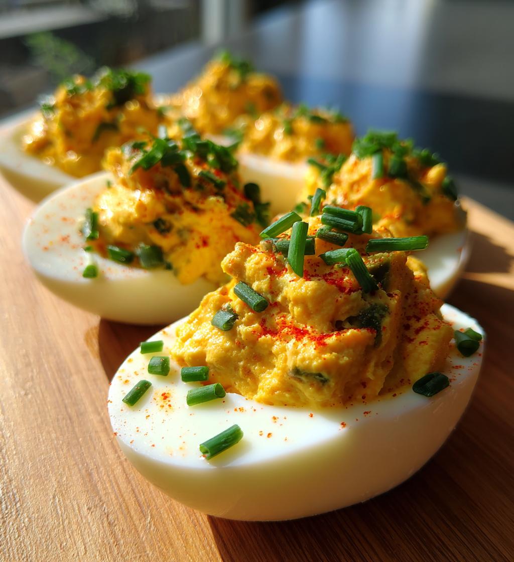Jalapeno Popper Deviled Eggs - detail 1