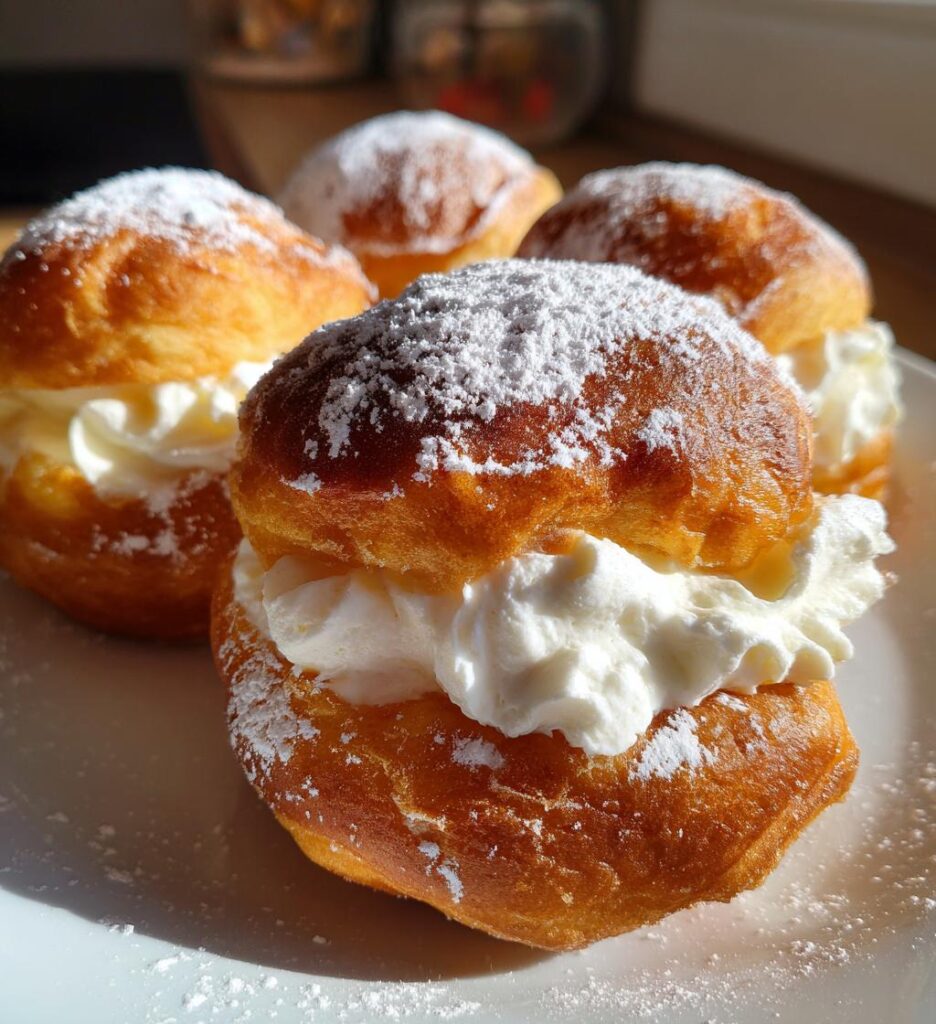 Korean Cream Donuts
