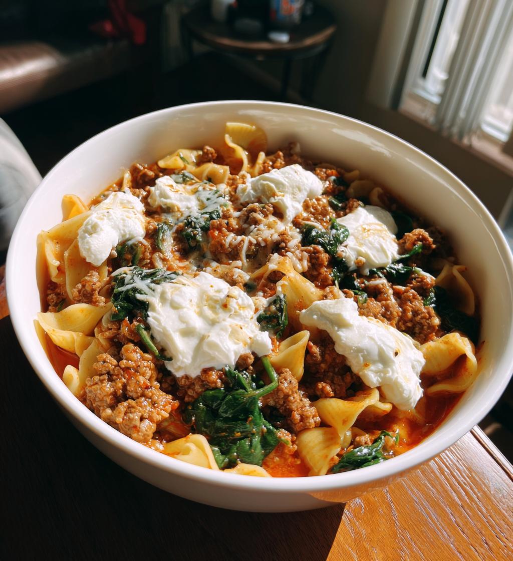 Lasagna Soup