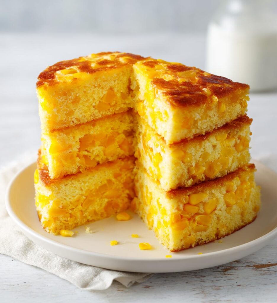 Layered Cornbread Cake