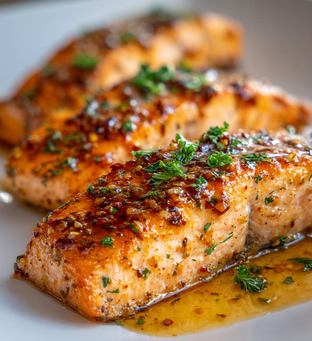 Lemon Butter Salmon - detail 1