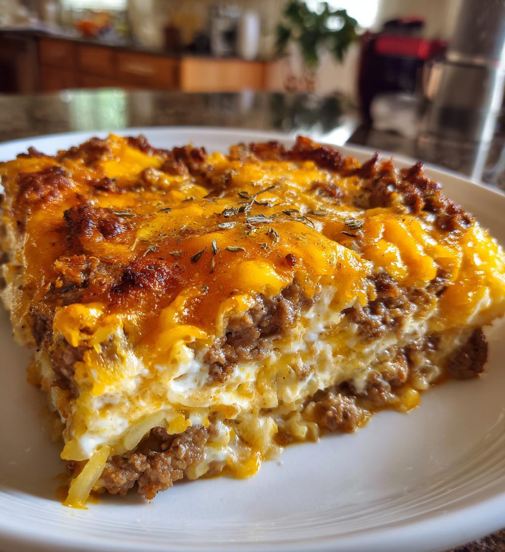 Mac Cheese Meatloaf Casserole - detail 1