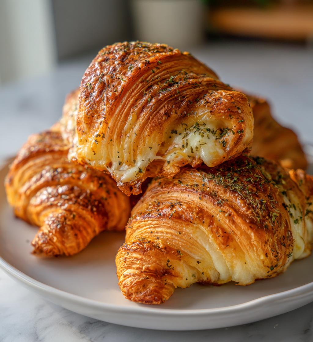 Mozzarella Croissant Rolls - detail 1