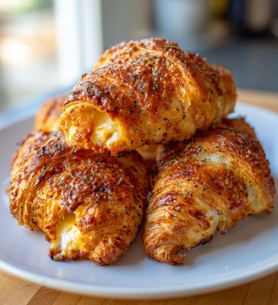 Mozzarella Croissant Rolls