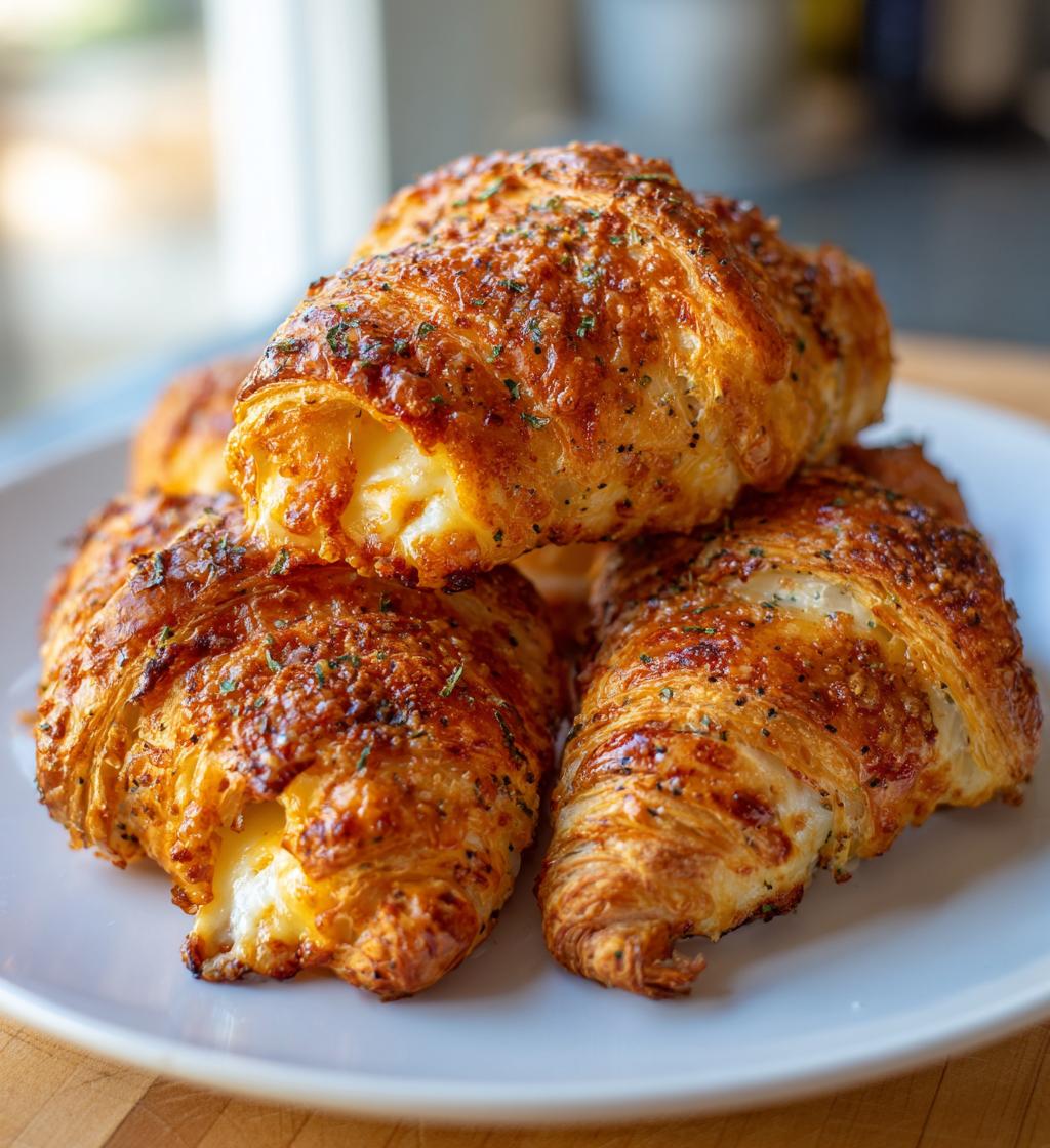 Mozzarella Croissant Rolls