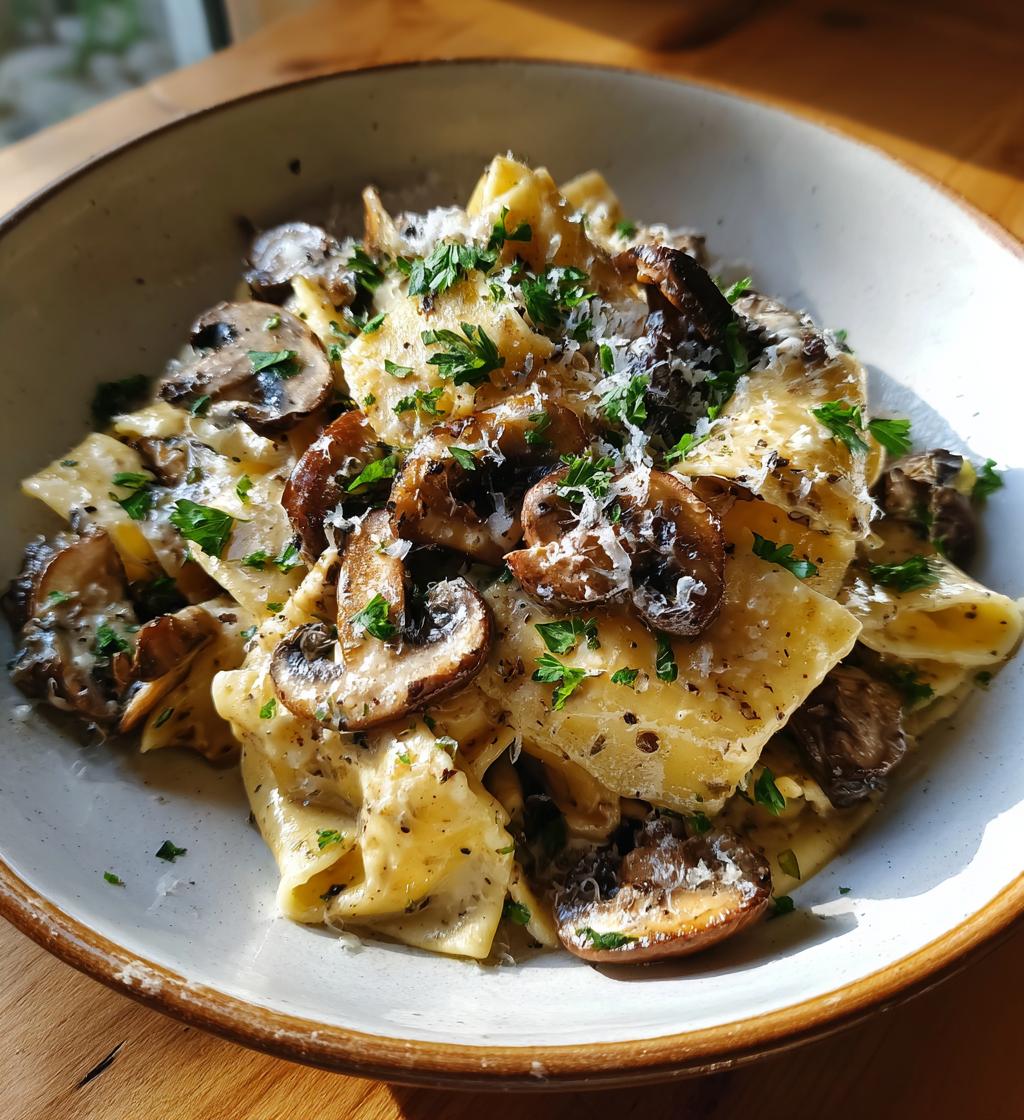 Mushroom Gruyere Pasta - detail 1