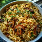 Mushroom Rice Pilaf