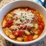 Parmesan Tomato Bean Soup
