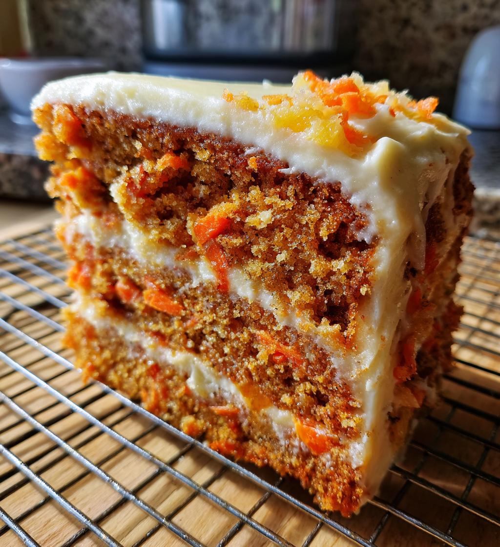 Pineapple Carrot Cake - detail 1