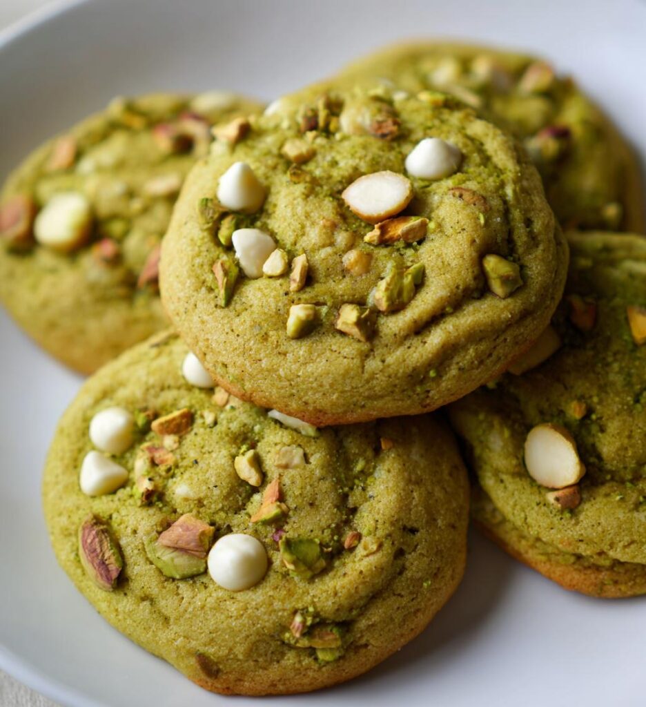 Pistachio Pudding Cookies