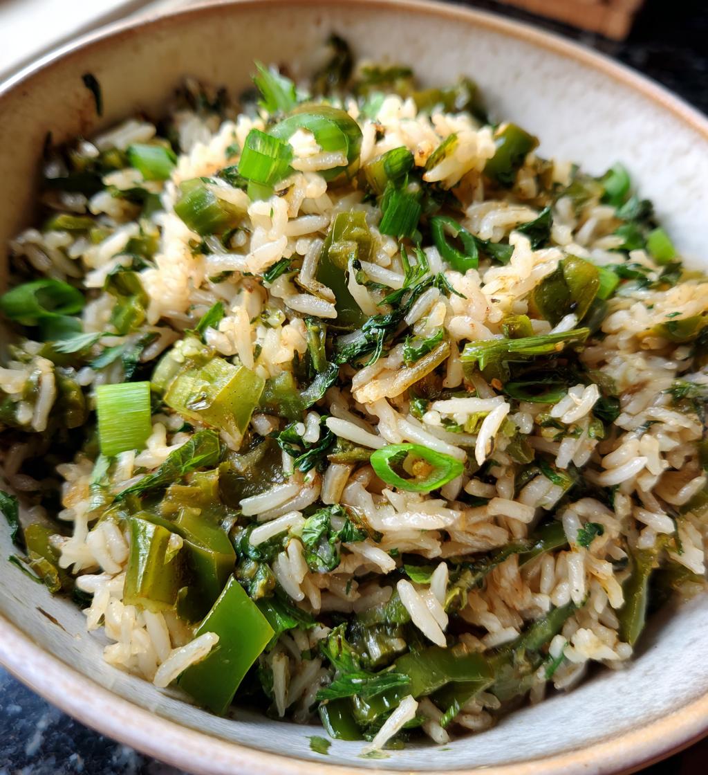 Poblano Rice - detail 1