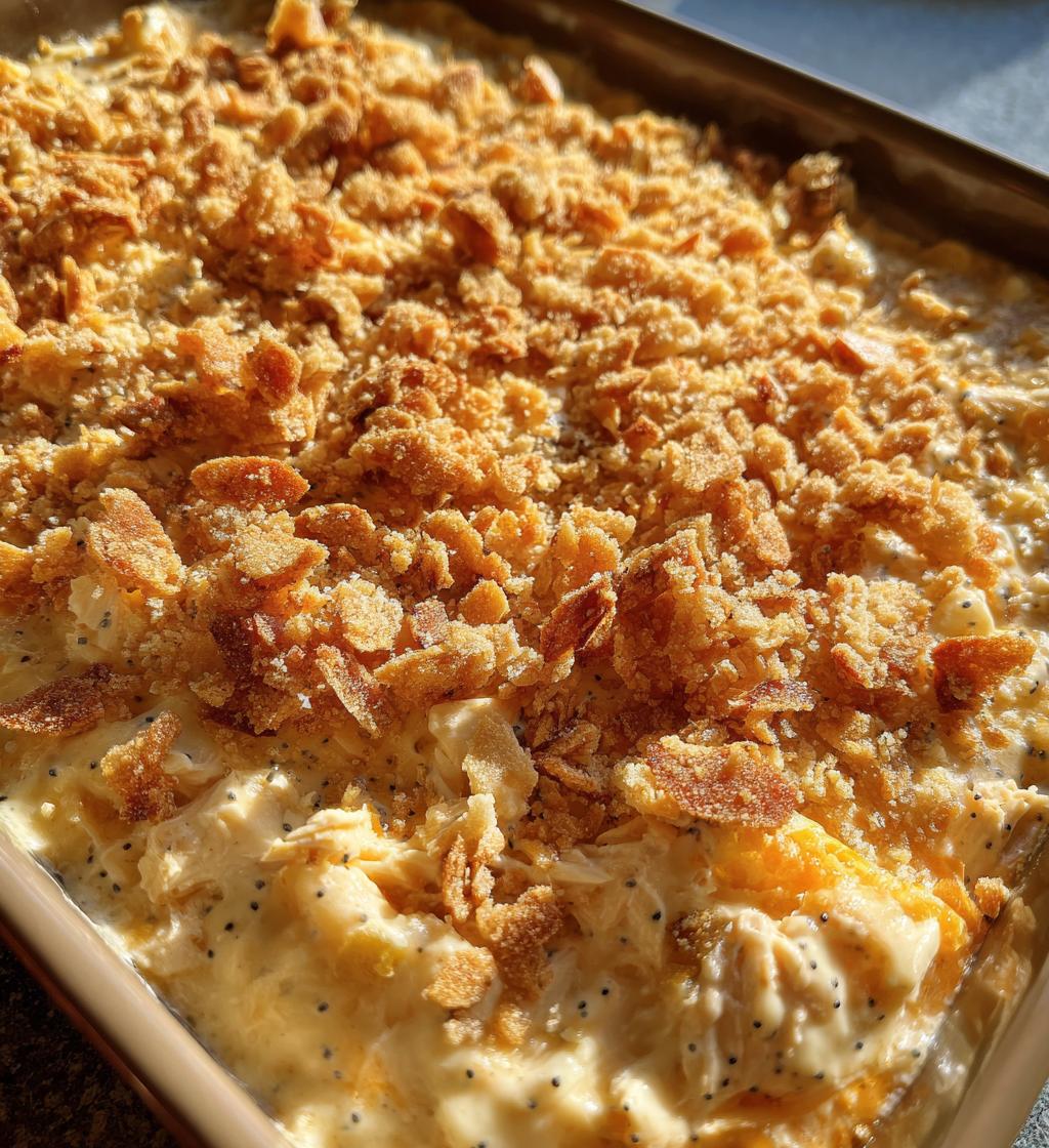 Poppy Seed Chicken Casserole - detail 1
