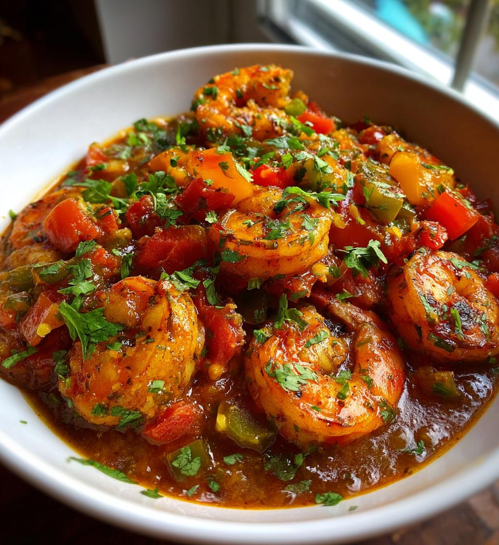 Puerto Rican Shrimp Stew