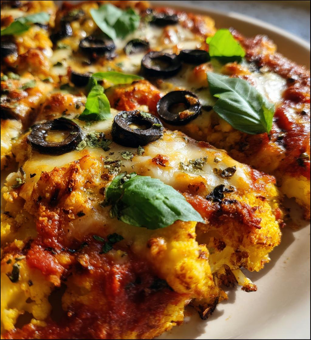 Roasted Cauliflower Pizza Casserole - detail 1