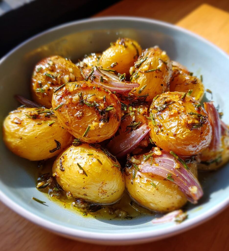 Roasted Garlic Radishes