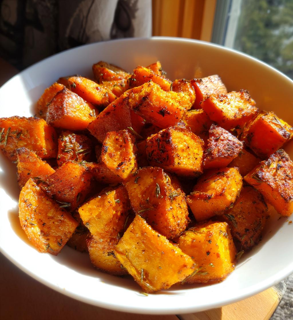 Roasted Sweet Potatoes - detail 1