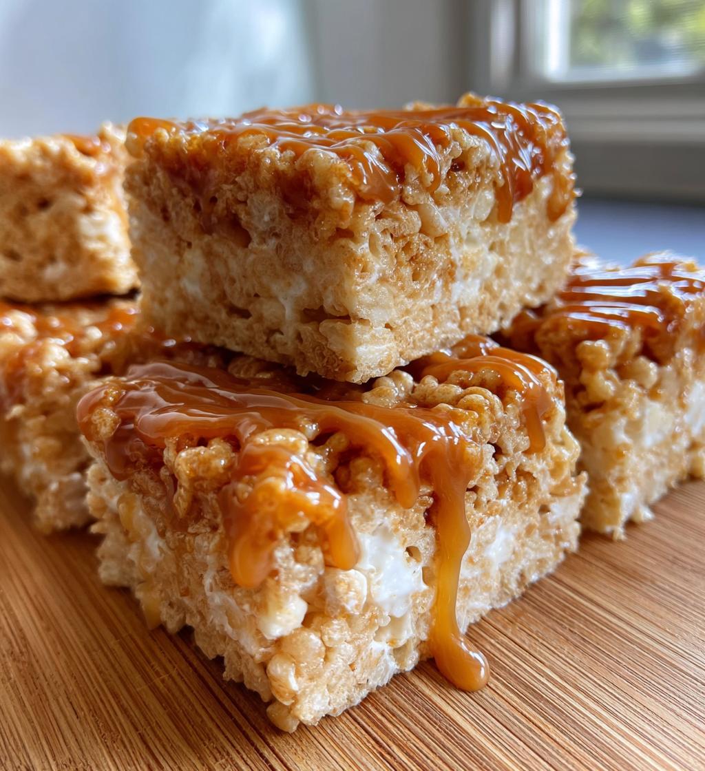 Salted Caramel Rice Krispies - detail 1