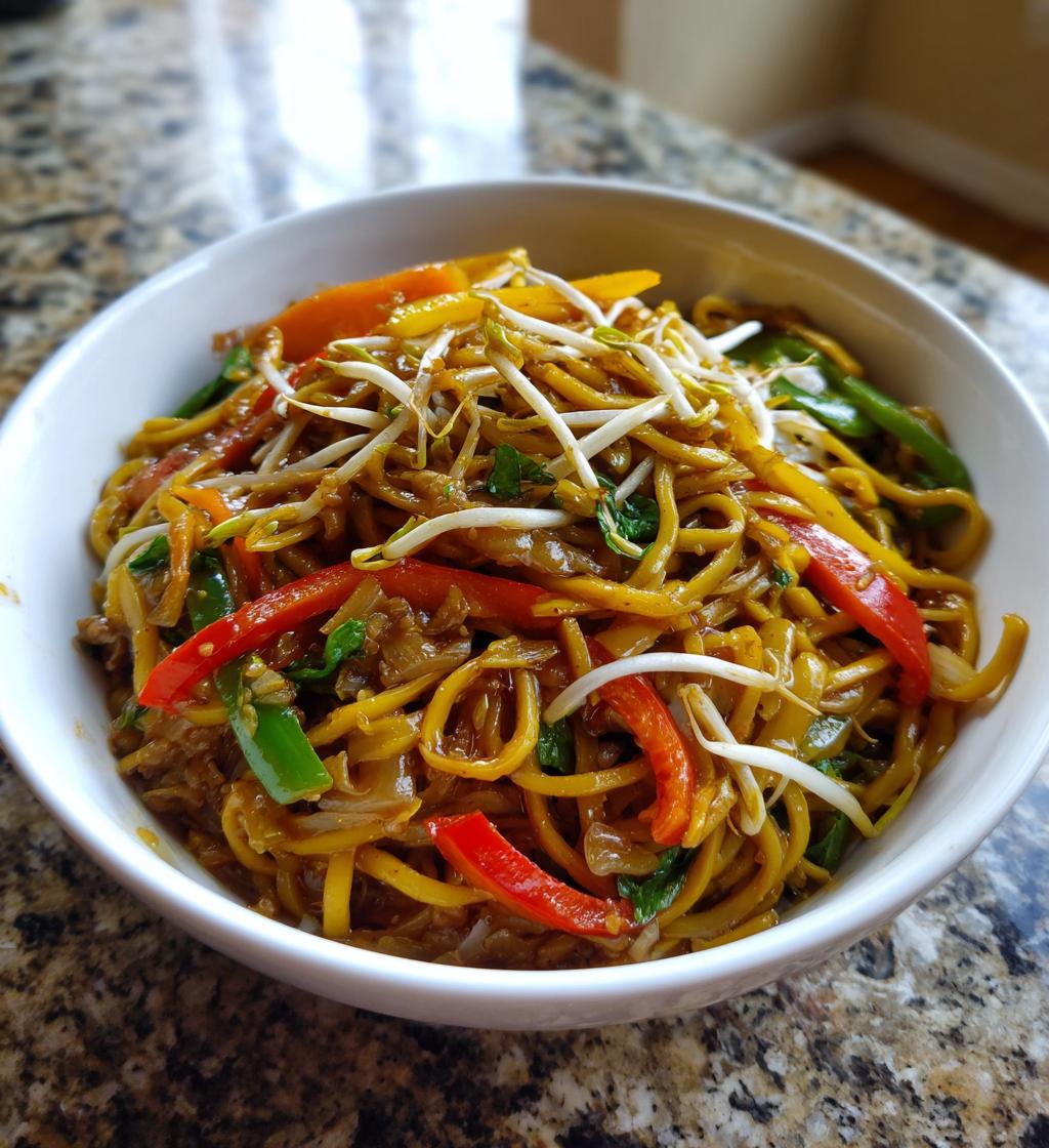 Shanghai Fried Noodles - detail 1