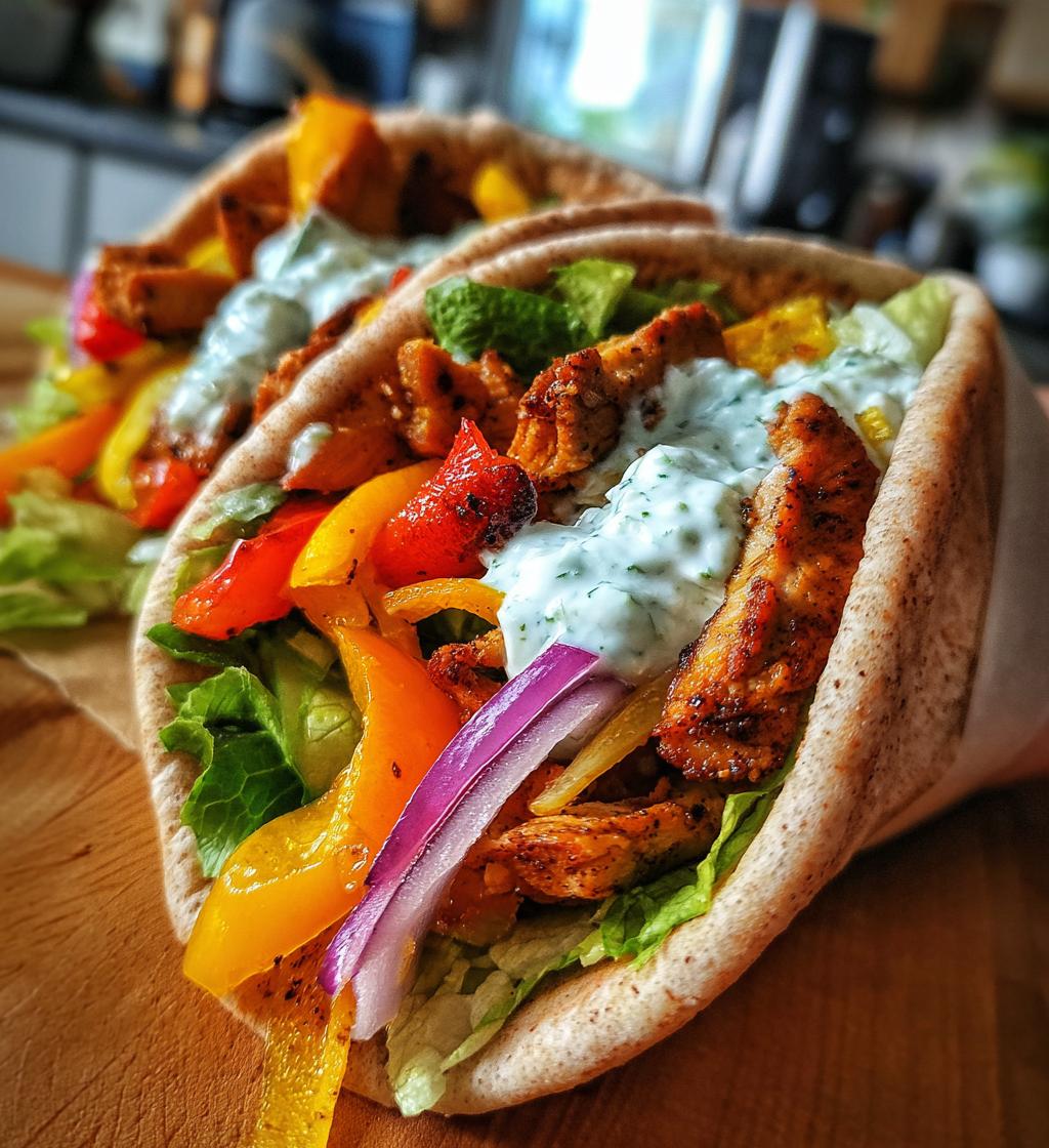 Sheet Pan Chicken Pitas - detail 1