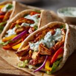 Sheet Pan Chicken Pitas
