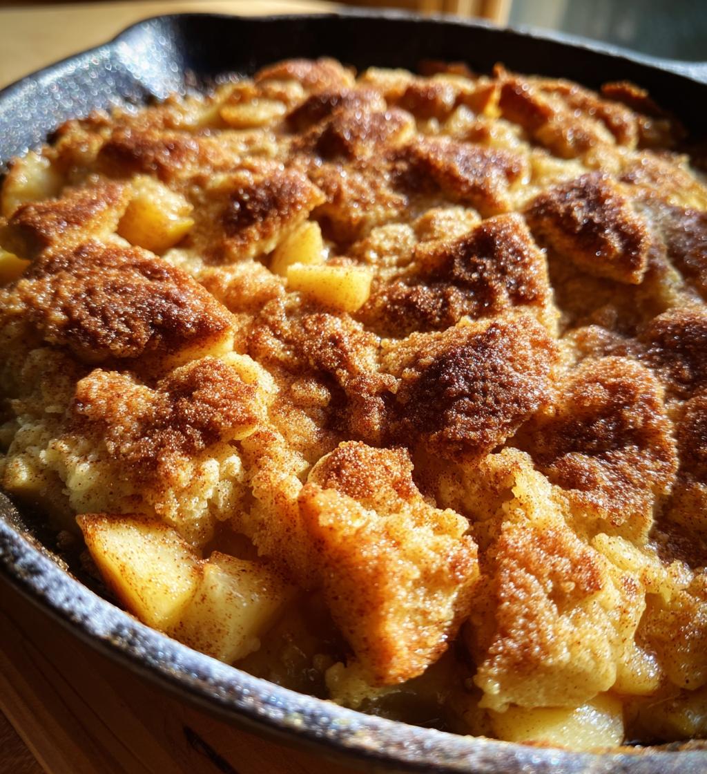 Snickerdoodle Cobbler - detail 1