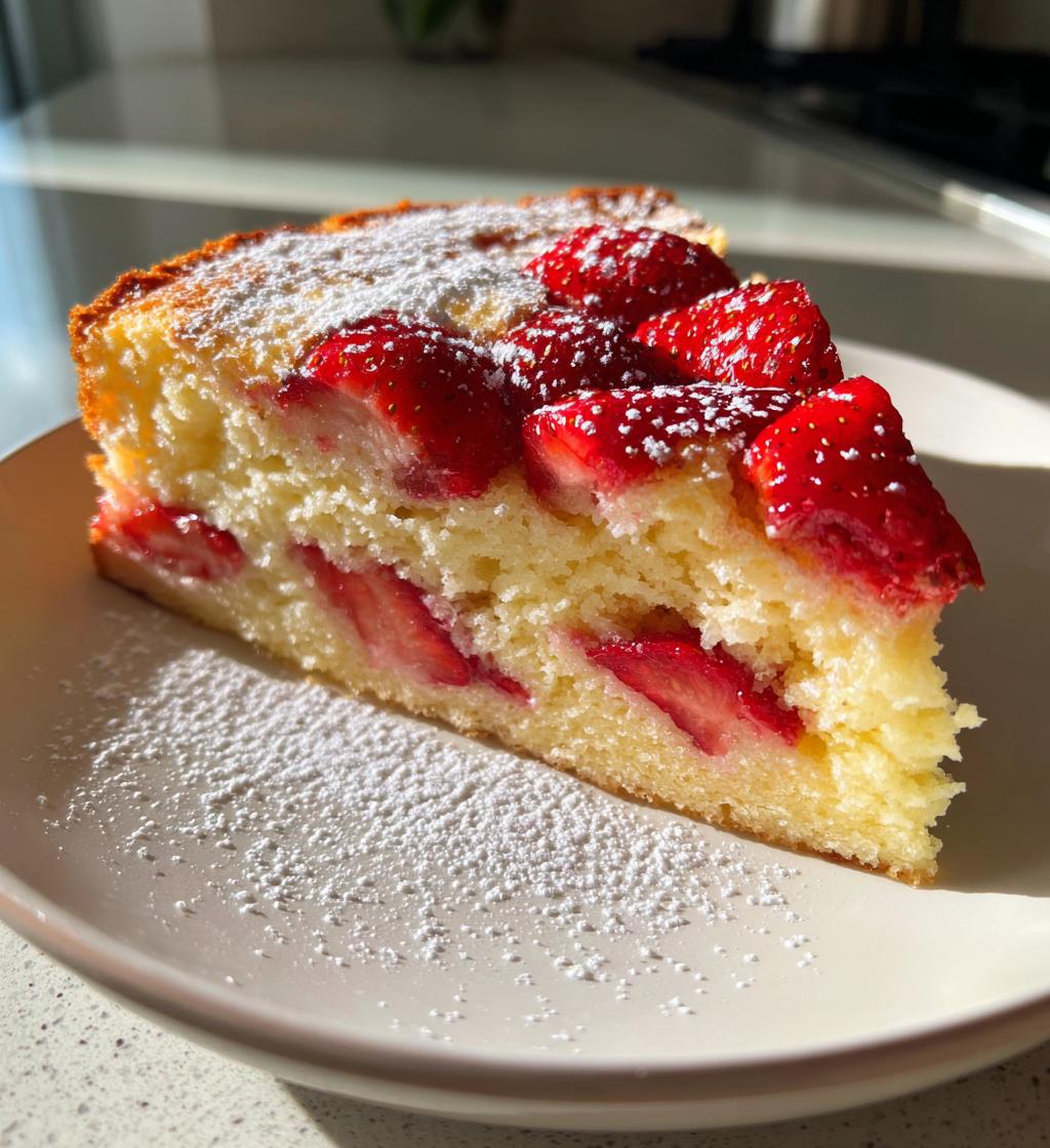 Strawberry Lemon Cake - detail 1