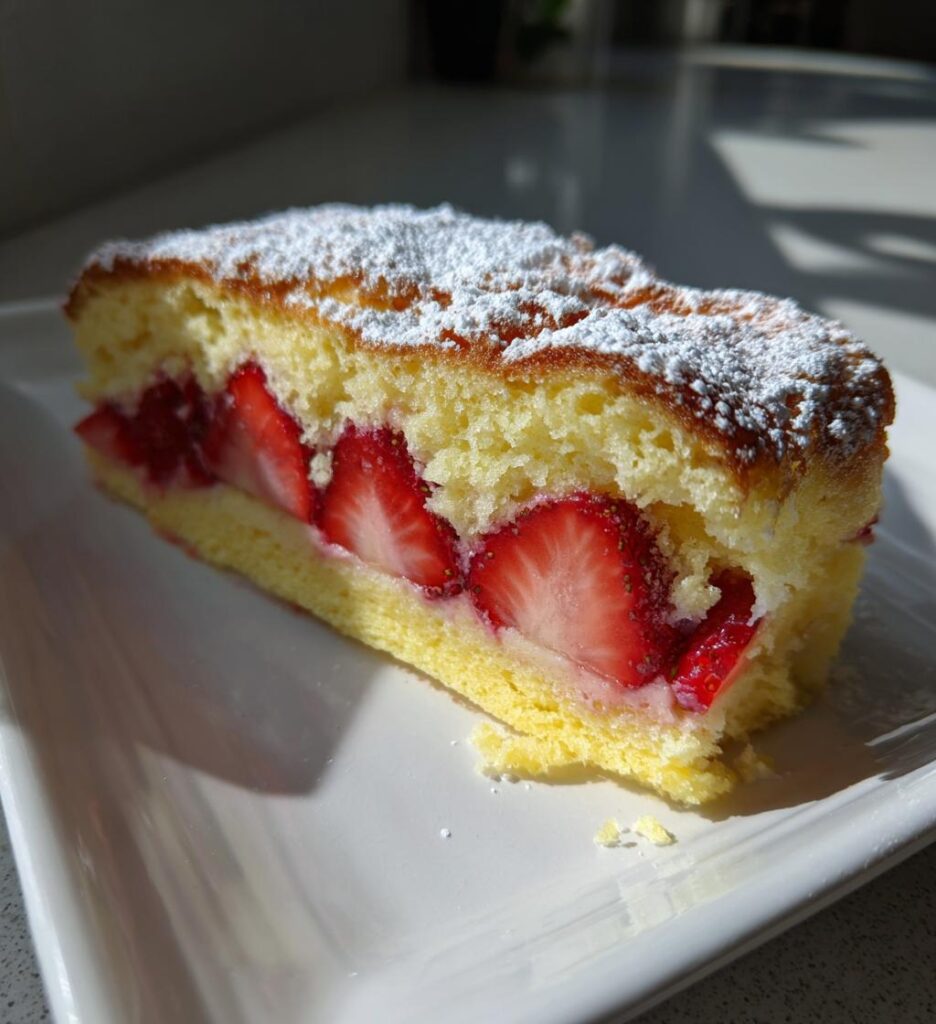 Strawberry Lemon Cake