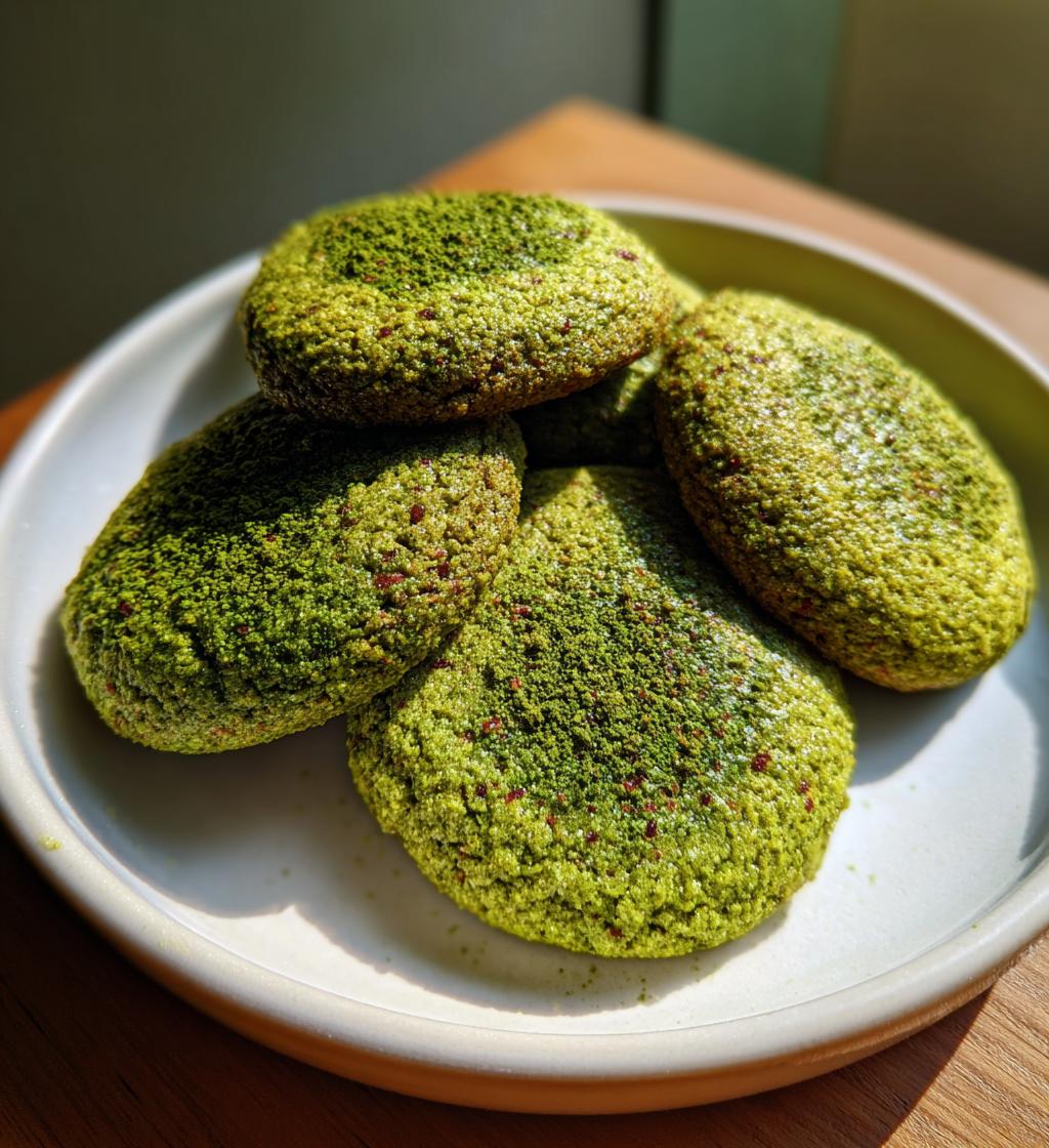 Strawberry Matcha Cookies - detail 1