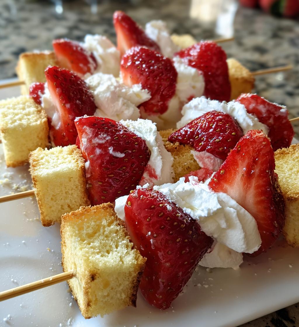 Strawberry Shortcake Kabobs - detail 1