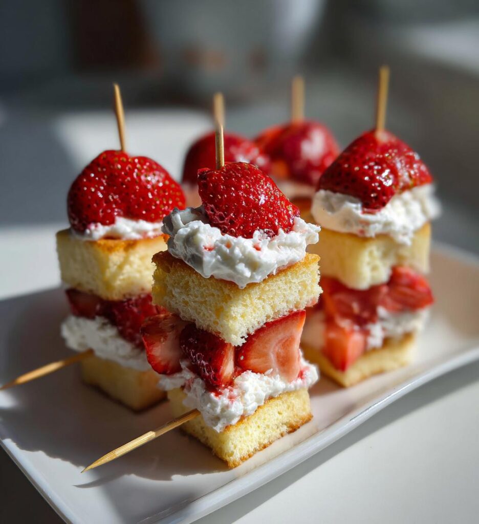 Strawberry Shortcake Kabobs