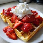 Strawberry Waffles